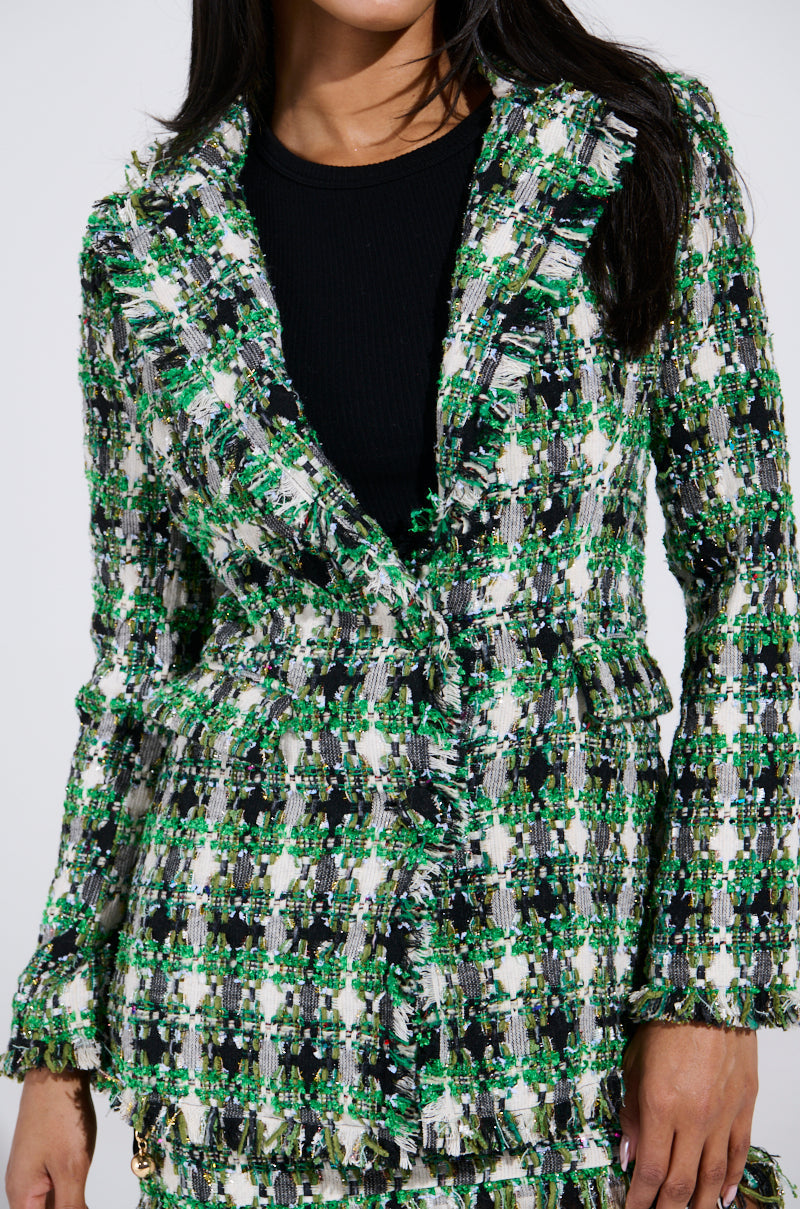 GEORGIA TWEED BLAZER