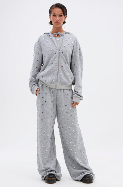 POPPING OFF WIDE LEG JOGGER