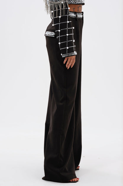 DIRTY MARTINI EMBELLISHED TROUSER