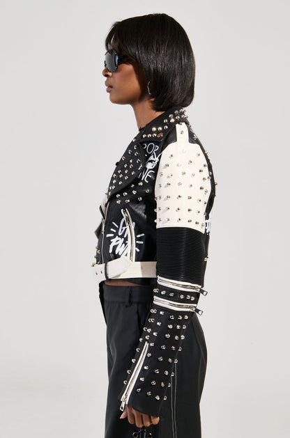 FROM THE BRONX FUR TRIM MOTO