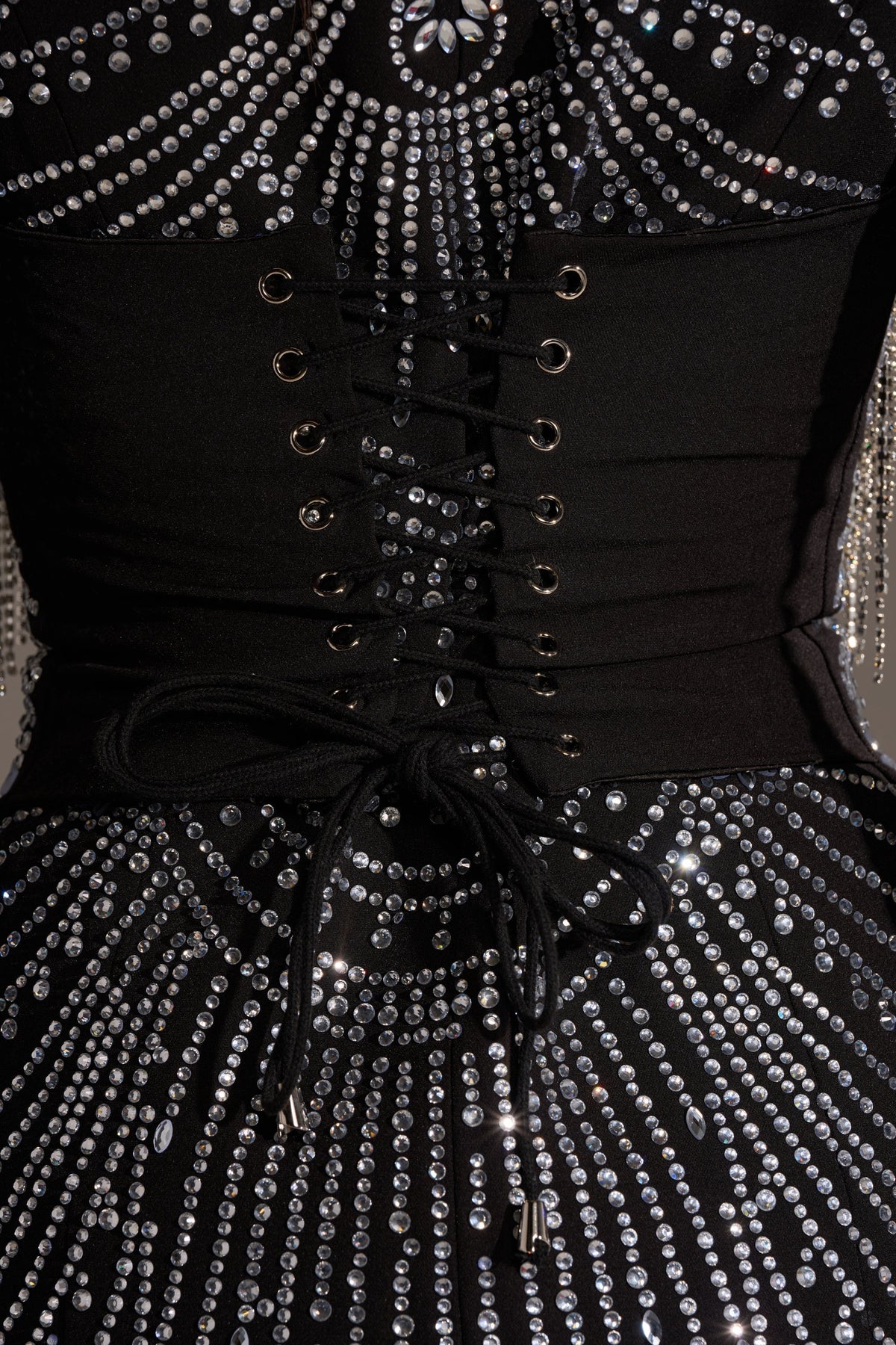 NOT YOUR BABE RHINESTONE BLAZER DRESS