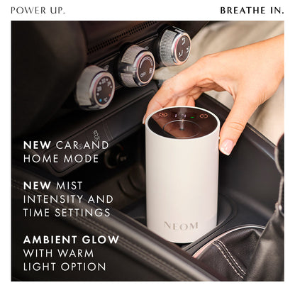 Wellbeing Pod Mini+ Waterless Essential Oil Diffuser in White