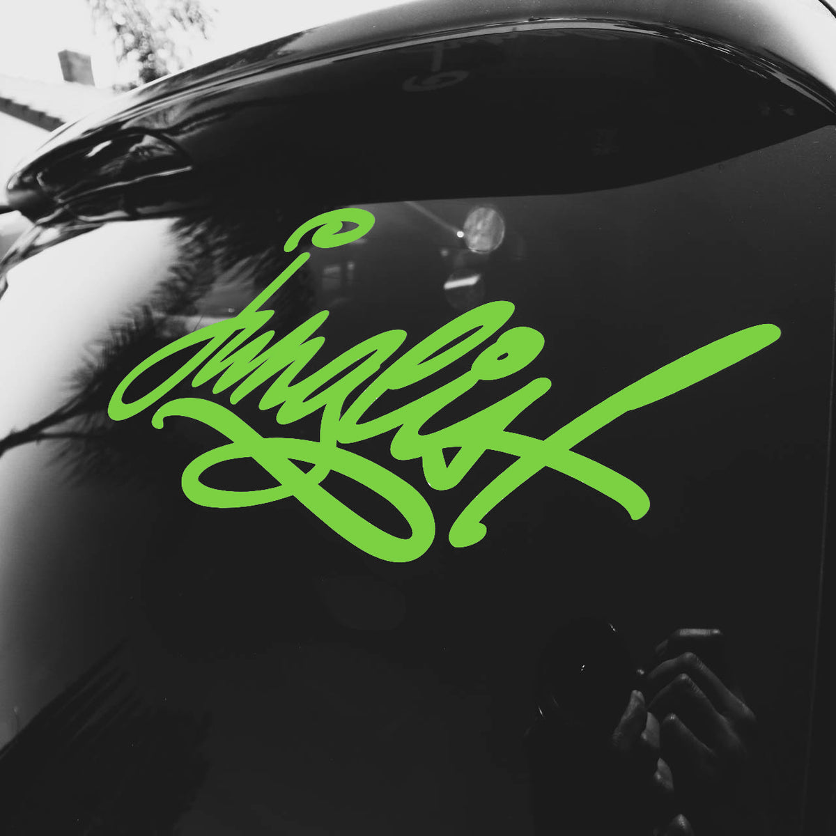 Large Junglist window decal. - image 3