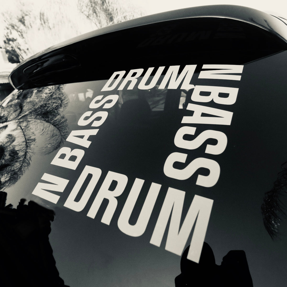 Large Dnb WindowDecal