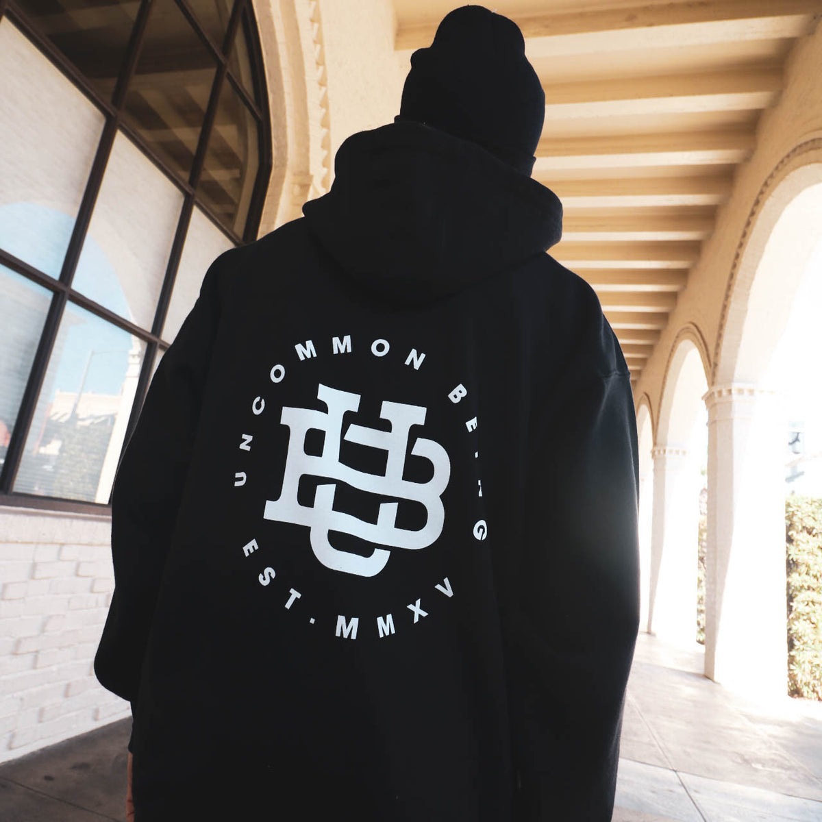 Monogram zip-up hoodie - image 6
