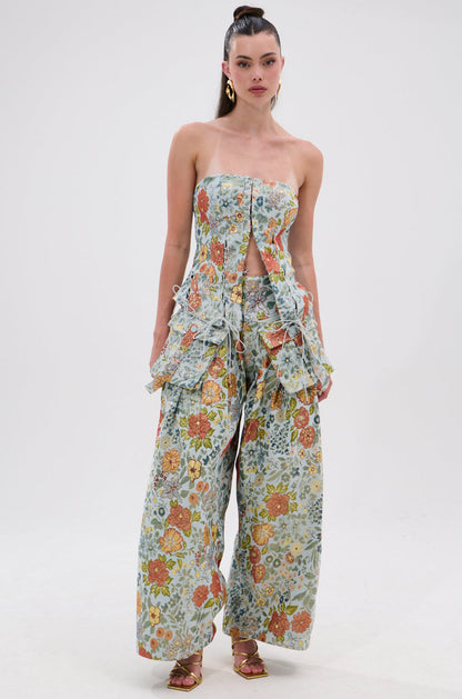 MARTHA FLORAL CORSET