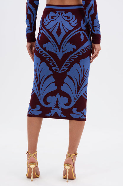 GIVE ME LOVE MIDI SKIRT