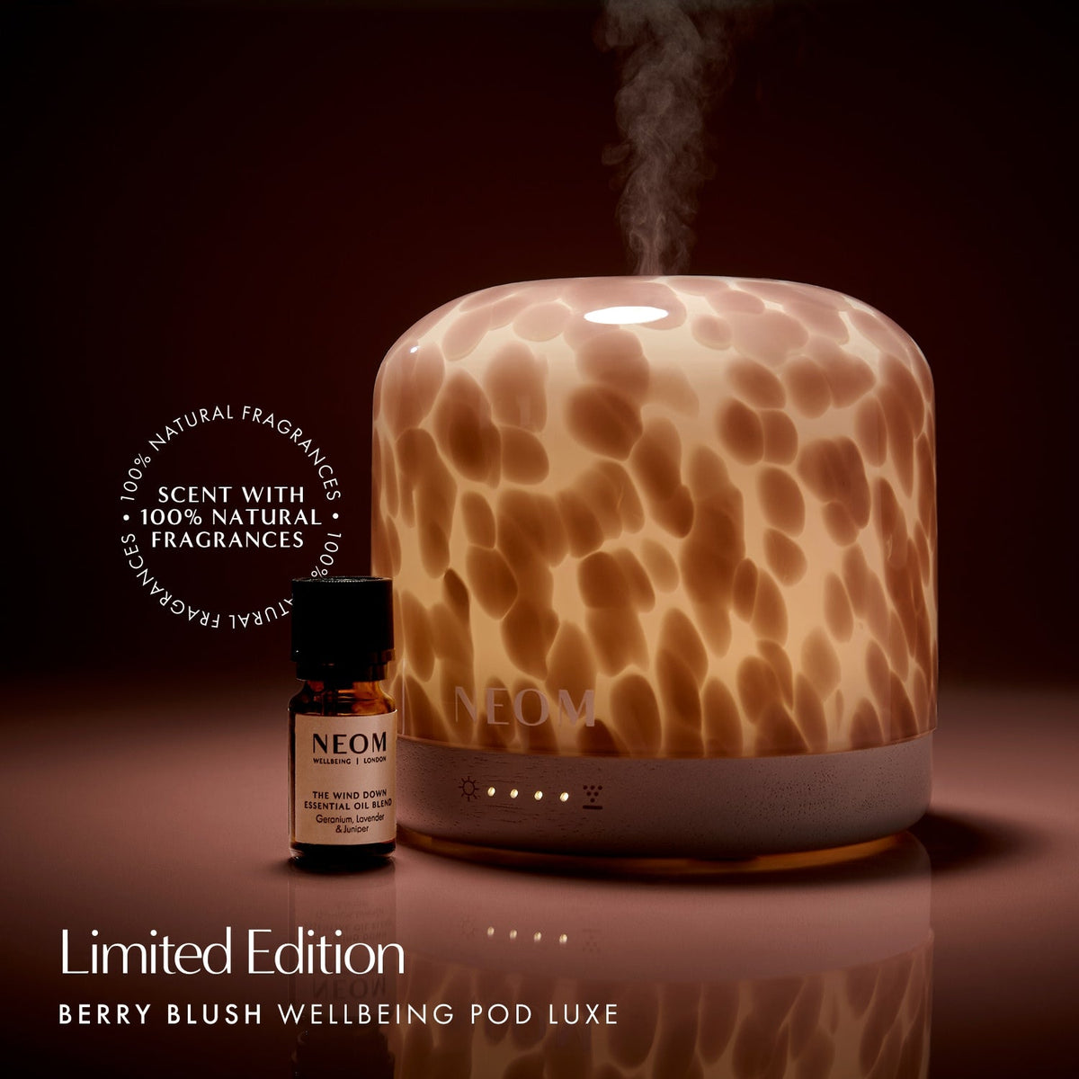 The Wind Down & It's All Rosy Berry Blush Wellbeing Pod Luxe