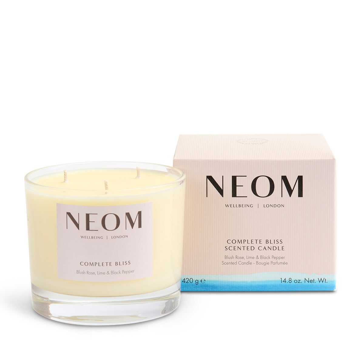 Complete Bliss Scented Candle (3 Wick)