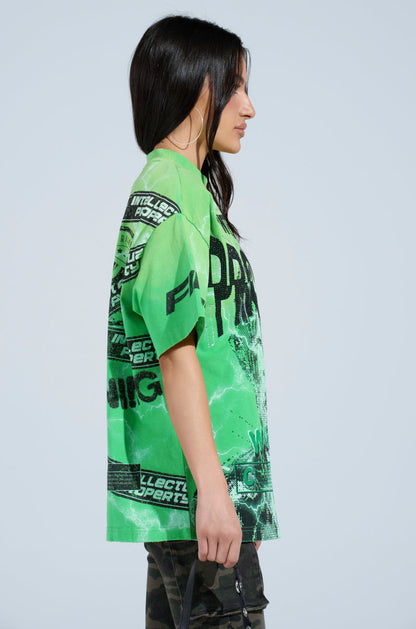 INTELLECTUAL PROPERTY GRAPHIC TEE
