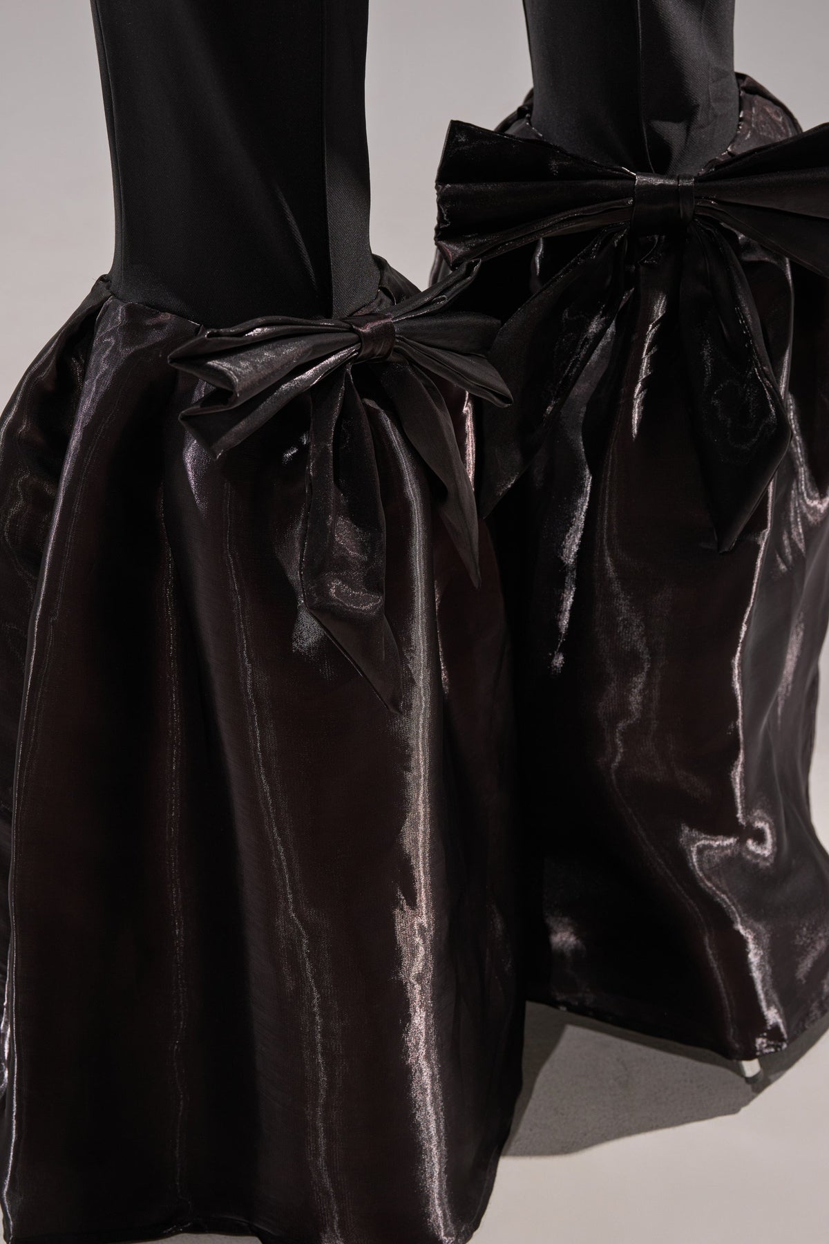 LILY TROUSER WITH BOW IN BLACK