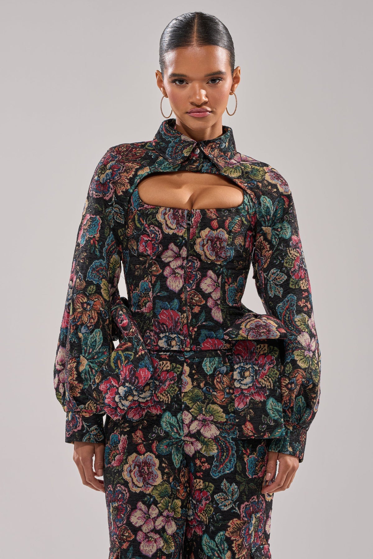 PRETTY LADY BROCADE BOLERO
