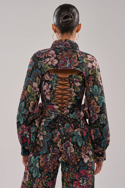 PRETTY LADY BROCADE BOLERO
