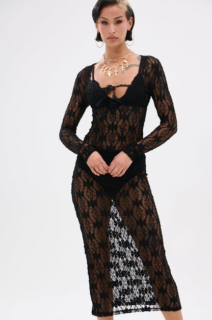 LIZZIE LACE MAXI DRESS