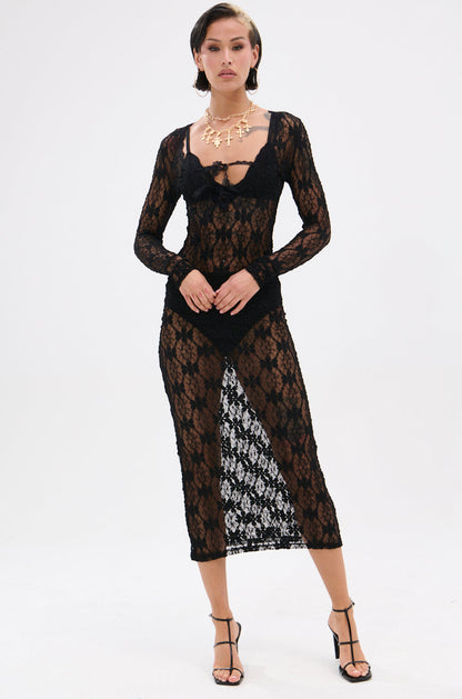 LIZZIE LACE MAXI DRESS