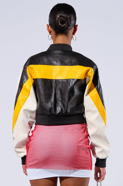 READY SET COLOR BLOCK MOTO