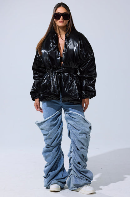 LIQUID METAL WRAP PUFFER