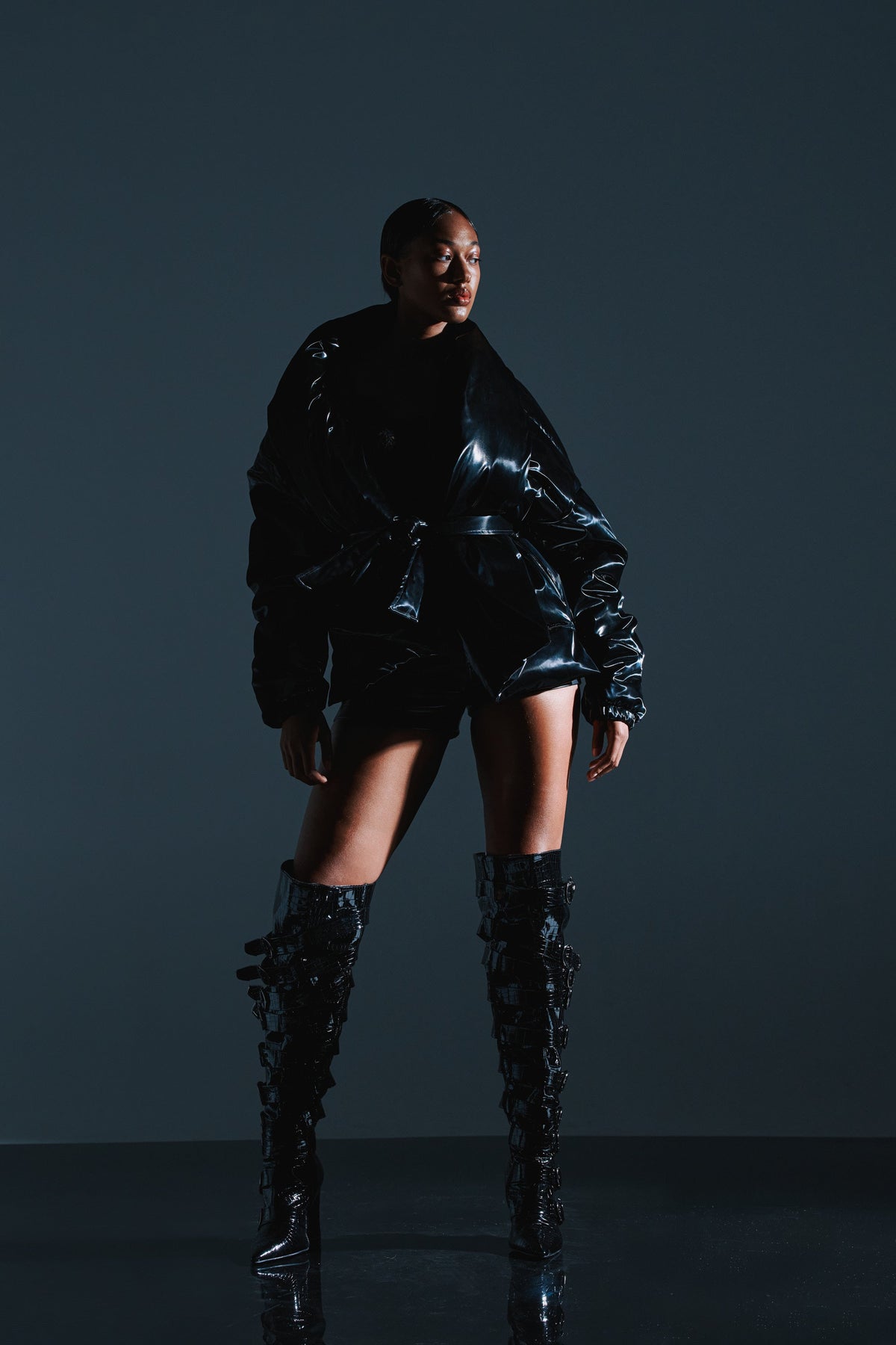 LIQUID METAL WRAP PUFFER