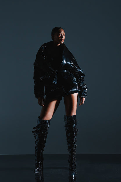 LIQUID METAL WRAP PUFFER