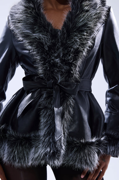 NEW KENZY FUR TRIM MOTO