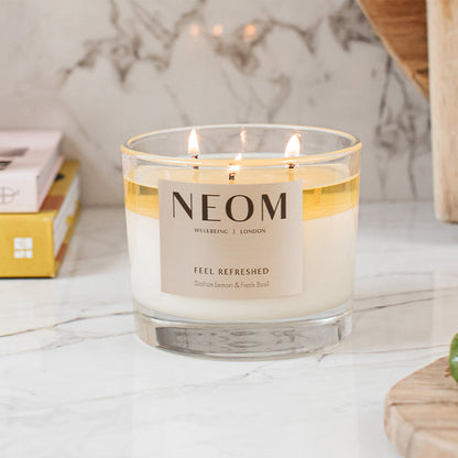 Feel Refreshed Scented Candle (3 Wick)