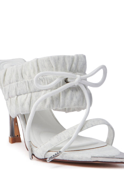 AZALEA WANG LUNETTE GREY SANDAL