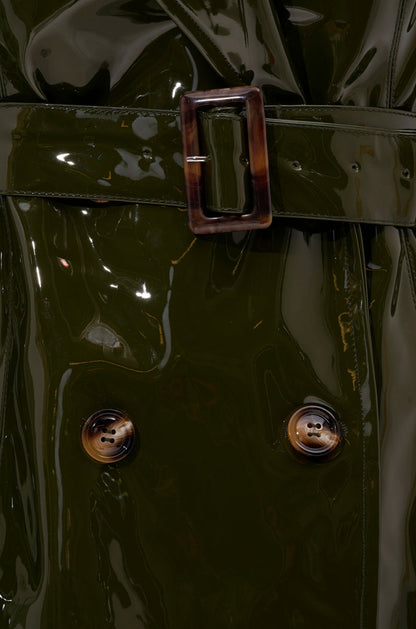 MITICA PATENT TRENCH IN OLIVE