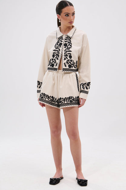 FOREVER AND EVER FLORAL SHORT