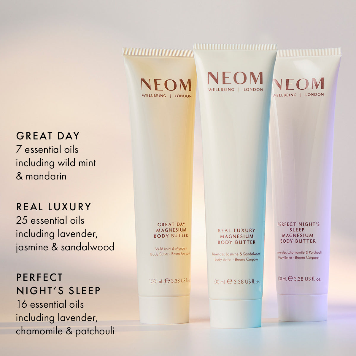 Magnesium Body Butter Trio (Worth £69)
