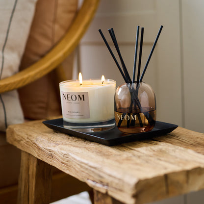Real Luxury Scented 3 Wick Candle, Set of 10