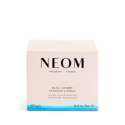 Real Luxury Scented 3 Wick Candle, Set of 10