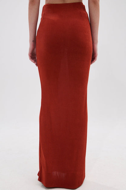 ON MY MIND SLINKY MAXI SKIRT