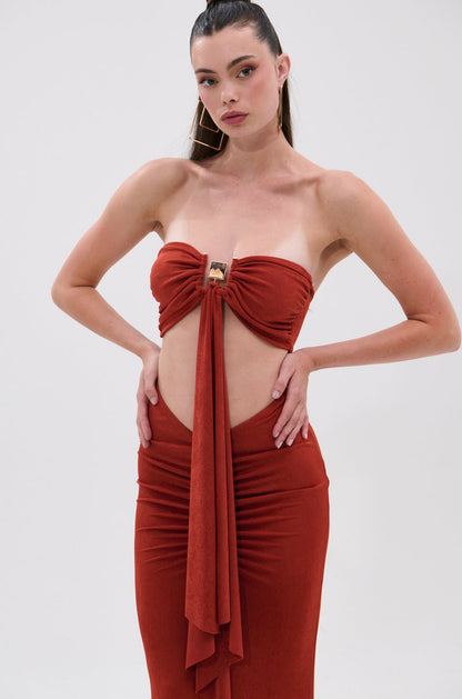 ON MY MIND SLINKY BRALETTE