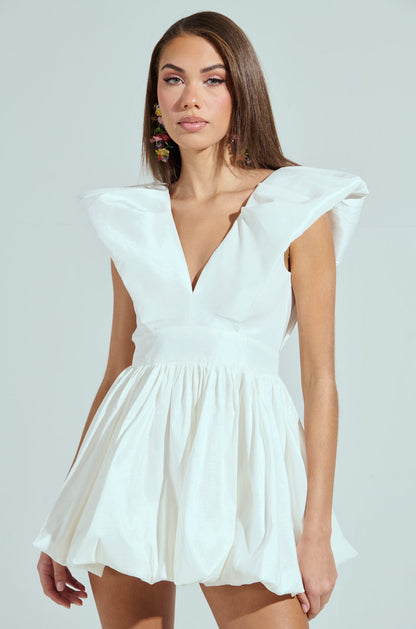 FAR GONE WHITE MINI DRESS