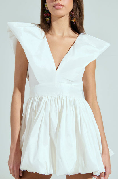 FAR GONE WHITE MINI DRESS