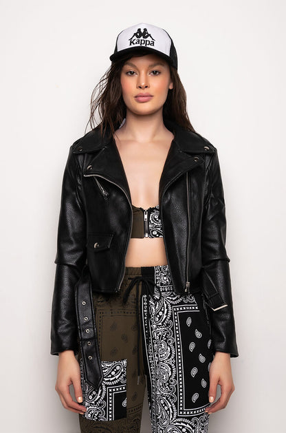 BEST DRESSED BLING MOTO JACKET