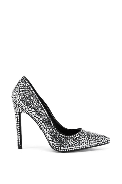 AZALEA WANG COSMOPOLITANS BLACK PUMP