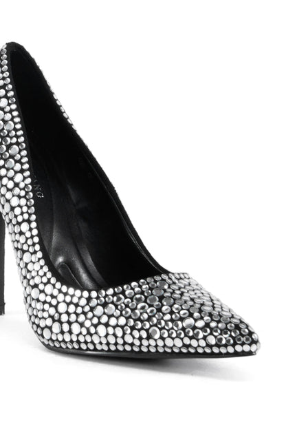 AZALEA WANG COSMOPOLITANS BLACK PUMP