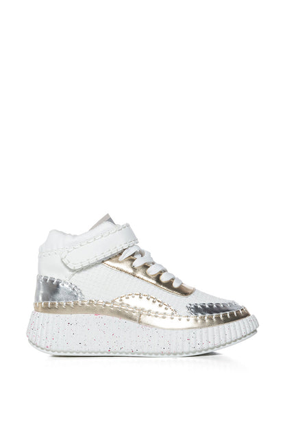 AZALEA WANG FANTASTIQUE WHITE SNEAKER