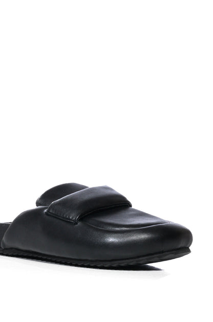 AZALEA WANG THORTON FLAT SLIDE IN BLACK