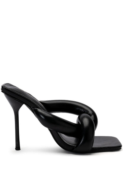 AZALEA WANG CHRISTABEL PUFF SANDAL