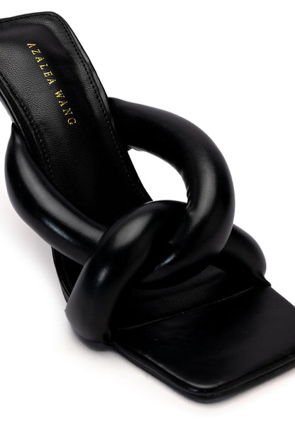 AZALEA WANG CHRISTABEL PUFF SANDAL