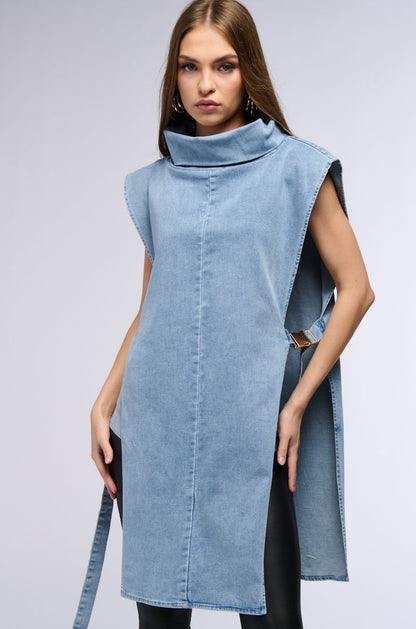 BABY BLUES DENIM TOP