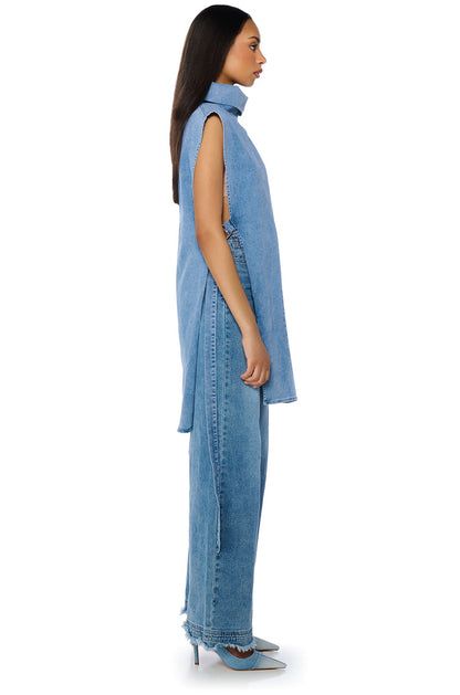 BABY BLUES DENIM TOP