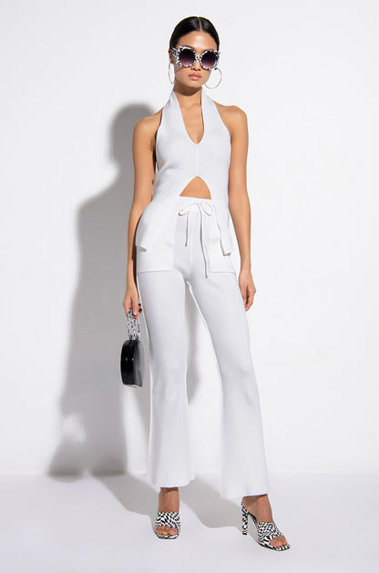 FRANCESCA KNIT FLARE LEGGING