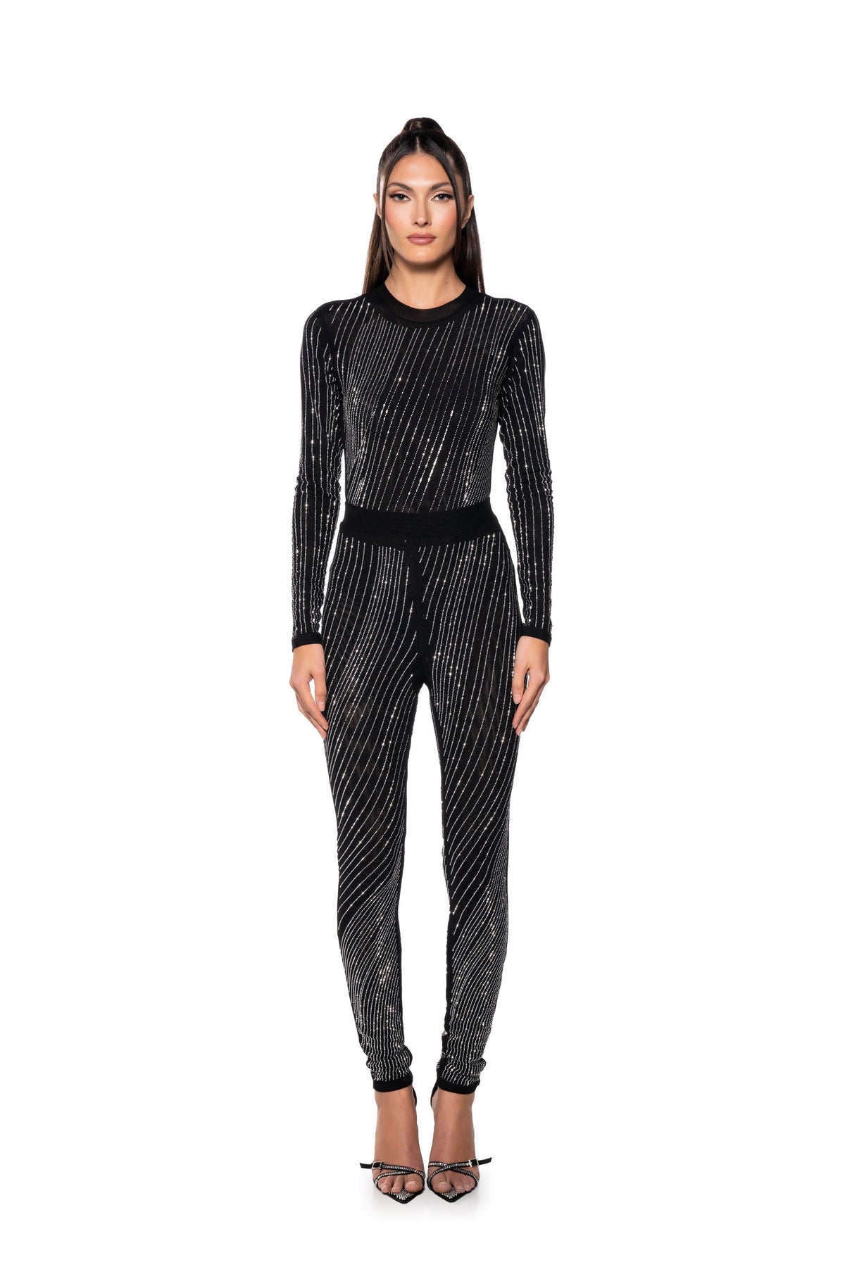 DIAMOND MESH BODYSUIT