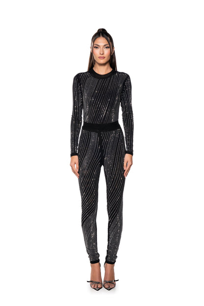 DIAMOND MESH BODYSUIT