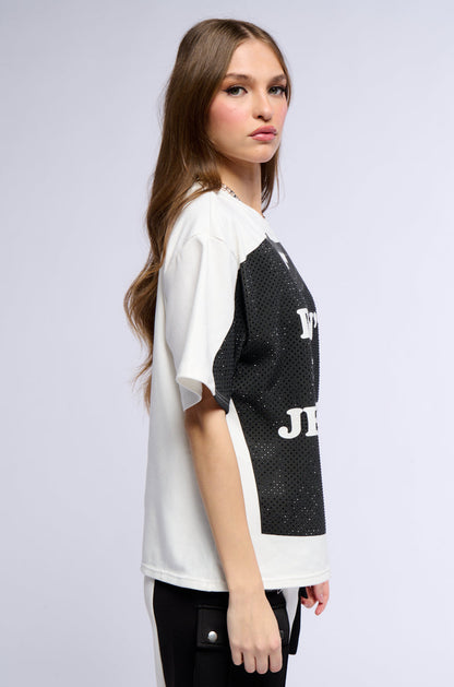 DON'T BE JEALOUS GRAPHIC TEE