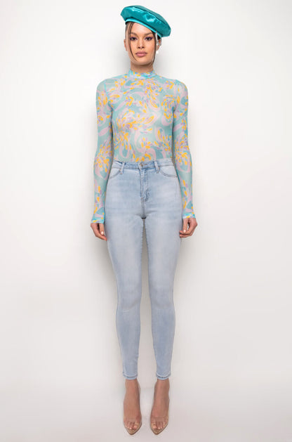 FLEX-FIT HIGH WAISTED SUPER STRETCHY SKINNY JEANS