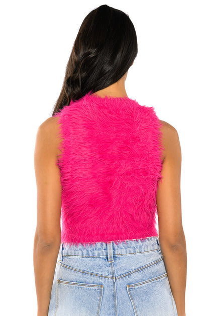 FUZZY MOOD SLEEVELESS TOP